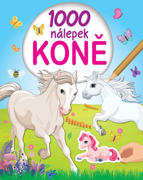 1000 nálepek Koně - 9788084446761