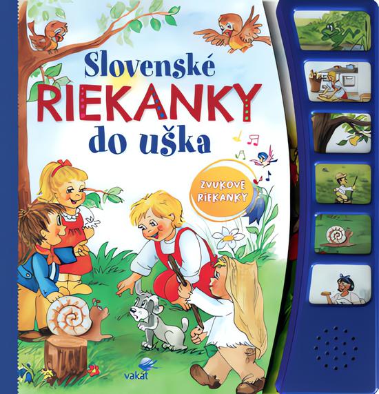 Slovenské riekanky do ouška - 9788072677900