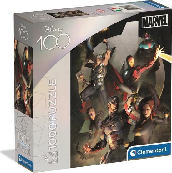 CLEMENTONI Puzzle Disney 100 let: Avengers 1000 dílků - 39721
