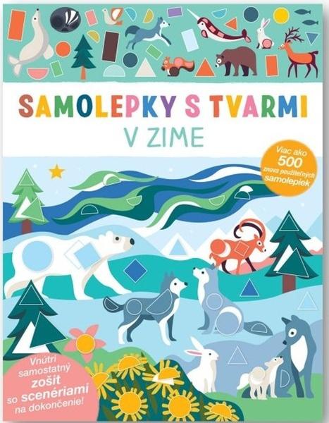 Samolepky s tvarmi V zime - 9788056712610