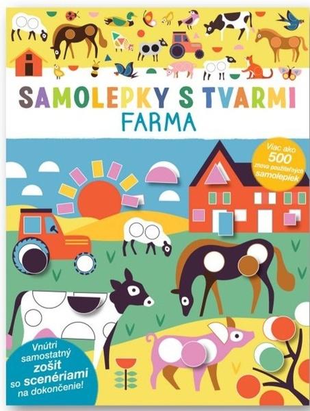 Samolepky s tvarmi Farma - 9788056712597