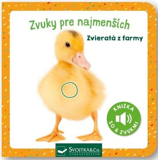 Zvuky pre najmenších Zvieratá z farmy - 9788056712672