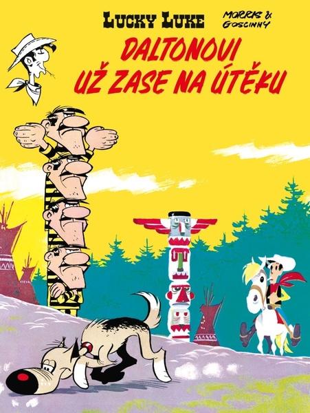 Lucky Luke Daltonovi už zase na útěku - 9788076794443