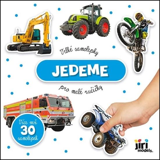 Velké samolepky pro malé ručičky - Jedeme!
