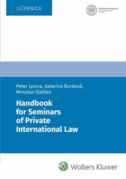 Handbook for Seminars of Private International Law - 9788057106036