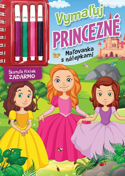 Vymaľuj princezné - 9788084447058