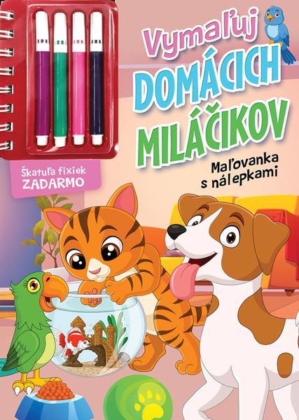 Vymaľuj domácich miláčikov - 9788084447089