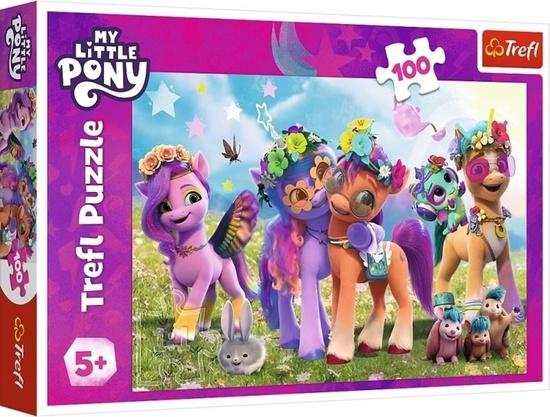 TREFL Puzzle My Little Pony: Zábavní poníci 100 dílků - 16463
