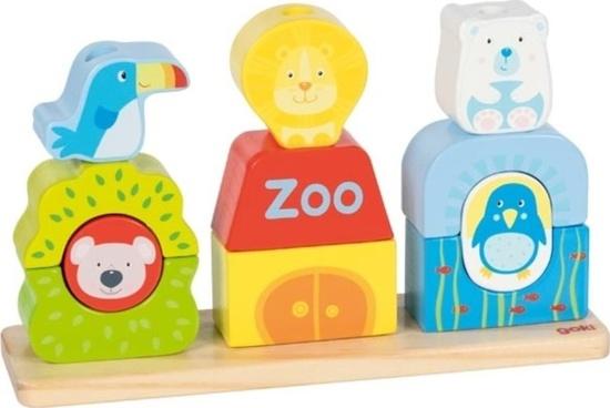 GOKI Skládanka Zvířátka v ZOO - 58356