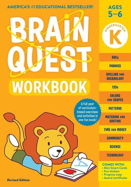 Brain Quest Workbook: Kindergarten - 1523517344