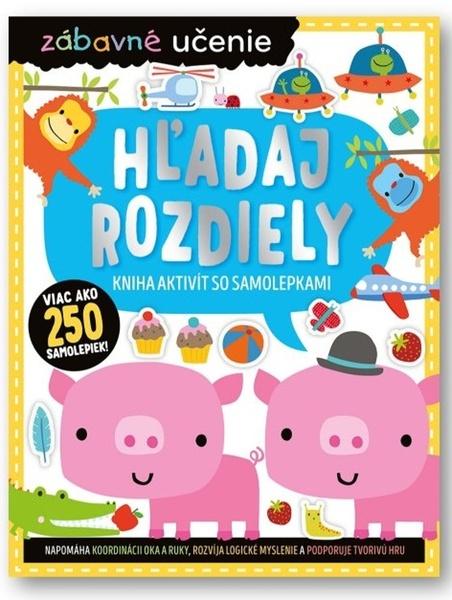 Zábavné učenie Hľadej rozdiely - 9788056712979