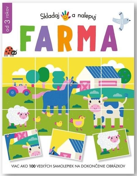 Skladaj a nalepuj Farma - 9788056712757