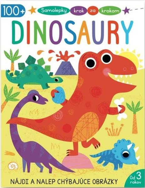 Samolepky krok za krokom Dinosaury - 9788056712566