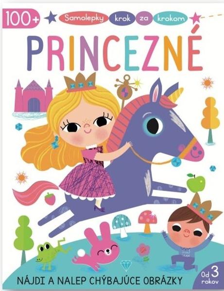 Samolepky krok za krokom Princezné - 9788056712559