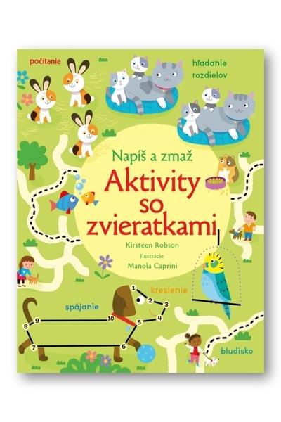 Napíš a zmaž Aktivity so zvieratkami - 9788056713198