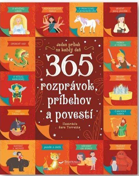 365 rozprávok, príbehov a povestí - 9788056712962