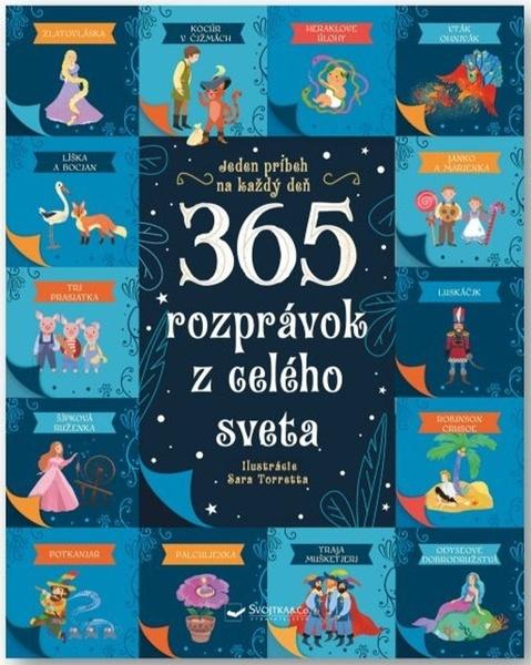 365 rozprávok z celého sveta - 9788056713105