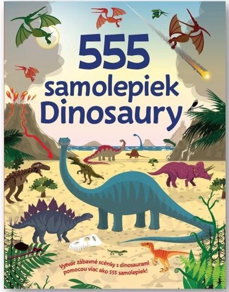 555 samolepiek Dinosaury - 9788056712955