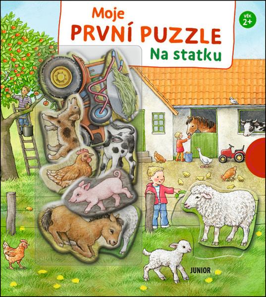 Moje první puzzle Na statku - 9788072677955
