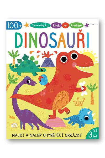 Samolepky krok za krokem - Dinosauři - Emma Munro Smith