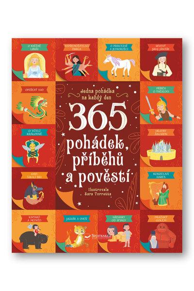 365 pohádek, příběhů a pověstí - 9788025635438