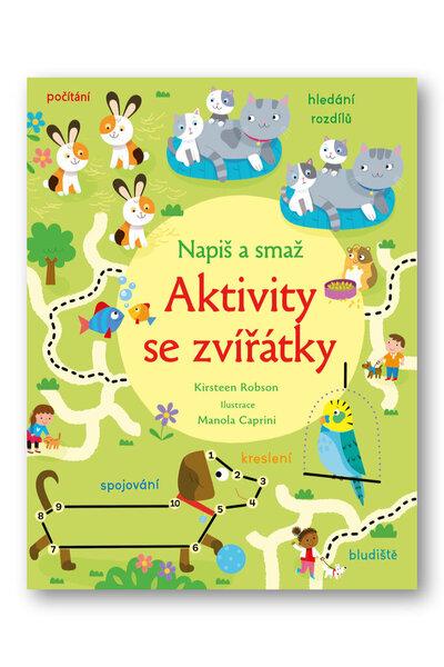 Napiš a smaž Aktivity se zvířátky - 9788025635957