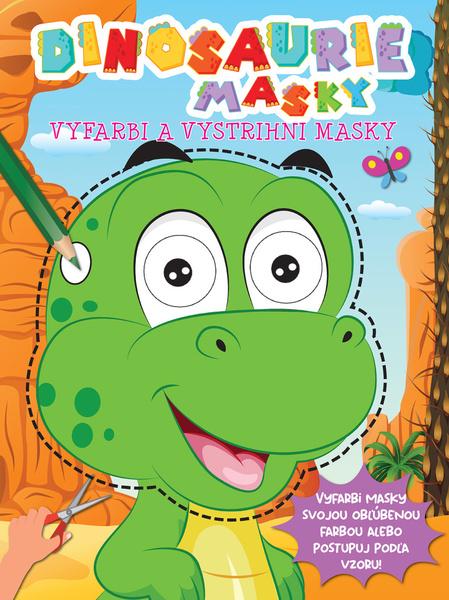 Dinosaurie masky - 9788084447584