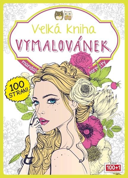 Velká kniha vymalovánek (zelená)