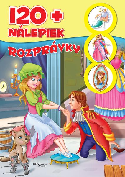 Rozprávky + 120 nálepiek - 9788084448499