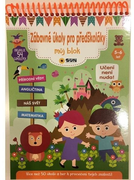 Zábavné úkoly pro předškoláky 5-6 let - 9788076872066