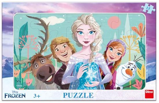 DINO Puzzle Ledové království: Rodina 15 dílků - 301351