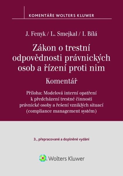 Zákon o trestní odpovědnosti právnických osob a řízení proti nim - 9788076769526