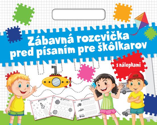 Zábavná rozcvička pred písaním pre škôlkarov - 9788084448642