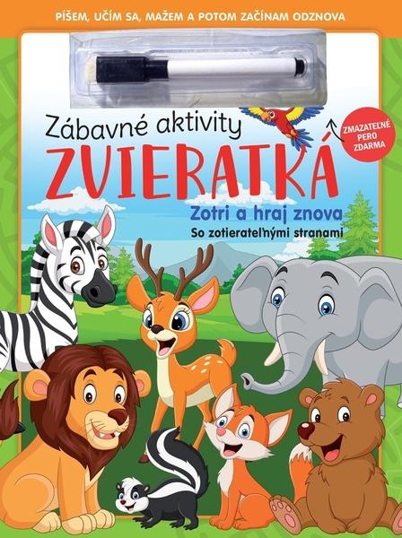 Zábavné aktivity zvieratká - 9788084447515