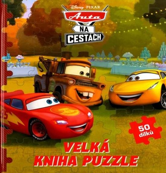 Auta - Velká kniha puzzle