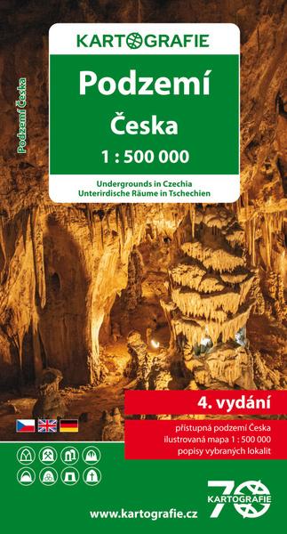 Podzemí Česka 1:500 000 - 9788073935719