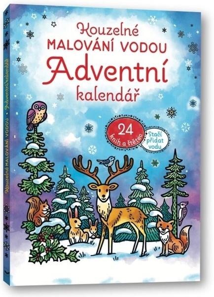 Kouzelné malování vodou Adventní kalendář - 9788025636121