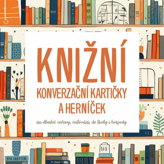 Knižní konverzační kartičky a herníček - 9788027744510