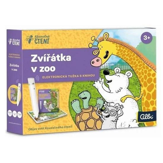 Albi Elektronická Albi tužka 2.0. s knihou Zvířátka v zoo