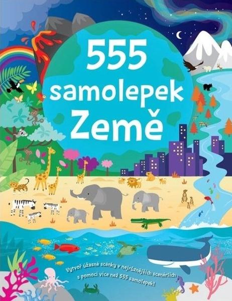 555 samolepek Země - 9788025637418