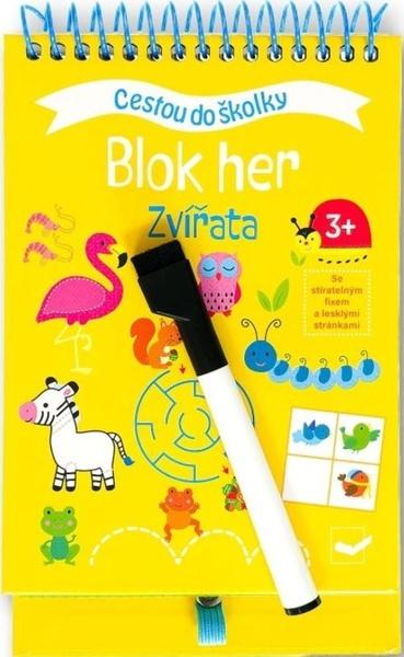 Cestou do školky Blok her Zvířata - 9788025636961