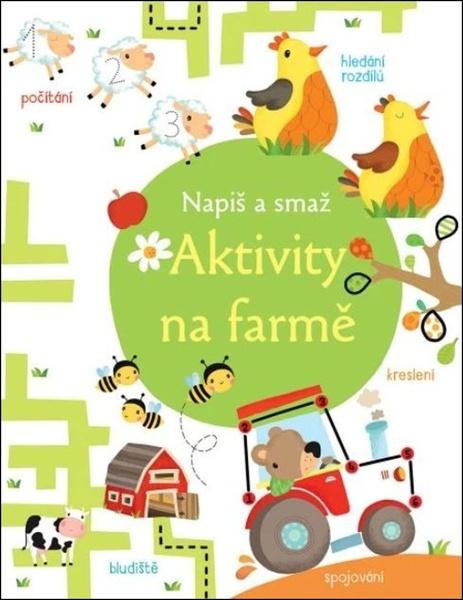 Napiš a smaž Aktivity na farmě - 9788025637630