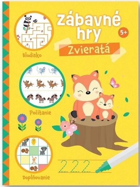 Zábavné hry Zvieratá - 9788056714607