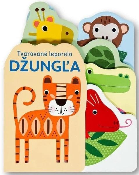 Tvarované leporelo Džungľa - 9788056714584