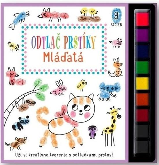 Odtlač prstíky Mláďatá - 9788056714744