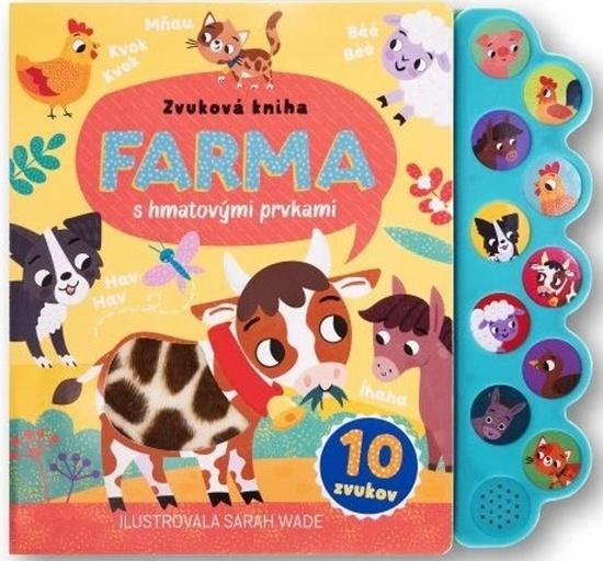 Zvuková kniha s hmatovými prvkami Farma - 9788056715109