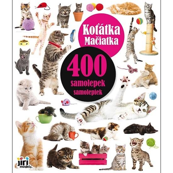 Koťátka 400 samolepek