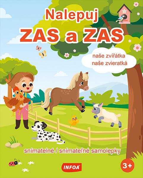 Nalepuj ZAS a ZAS Naše zvířátka - 9788076970564
