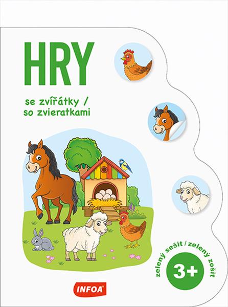 Hry se zvířátky/so zvieratkami 3+ - 9788076970922