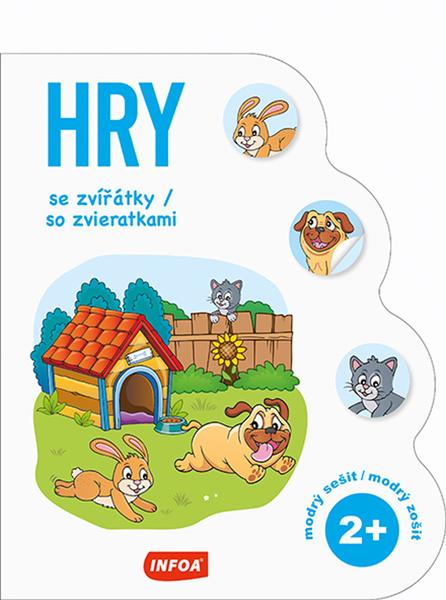 Hry se zvířátky/so zvieratkami 2+ - 9788076970779